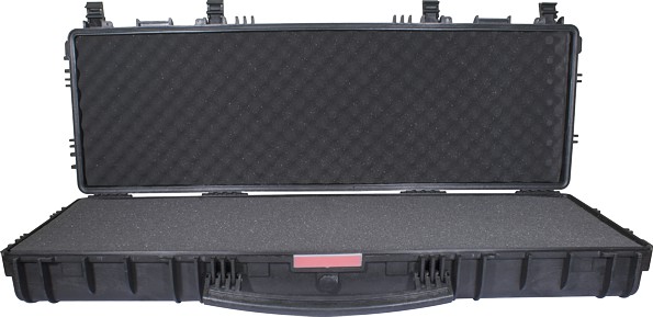 HARD CASE 1190X430X165MM OD WITH FOAM BLACK WATER & DUST PROOF